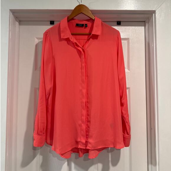 APT.9 Essentials Coral Blouse Size XL - Picture 1 of 8